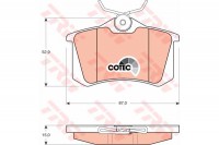 GDB823 Plaquettes de frein